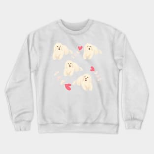 Maltipoo Love Crewneck Sweatshirt